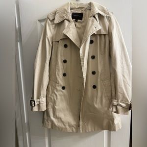 Banana Republic Tan Peacoat
